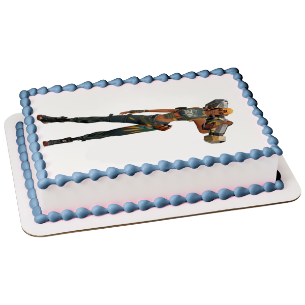 Imagen comestible para decoración de tarta con personaje de Valorant Raze ABPID51720 