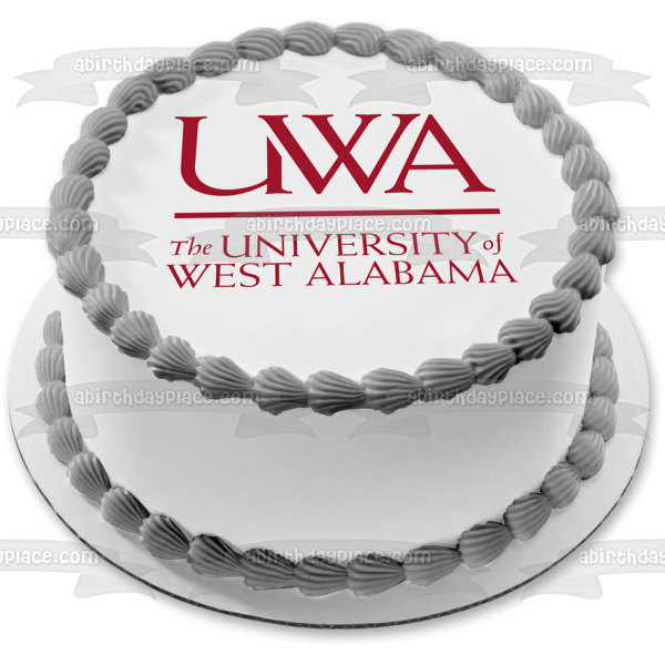 University of West Alabama Edible Cake Topper Image ABPID51751