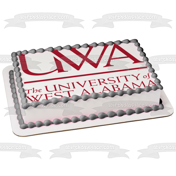 University of West Alabama Edible Cake Topper Image ABPID51751