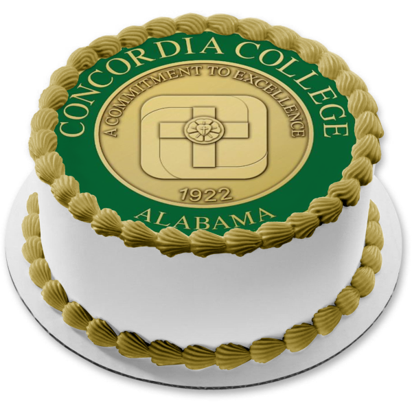 Imagen comestible para decoración de tarta de Concordia College ABPID51732 