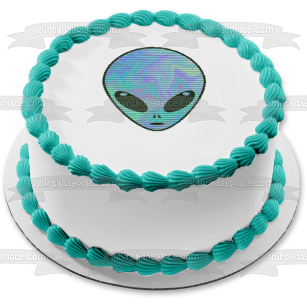 Alien Head Psychadelic Colors ABPID51755