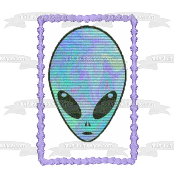 Alien Head Psychadelic Colors ABPID51755