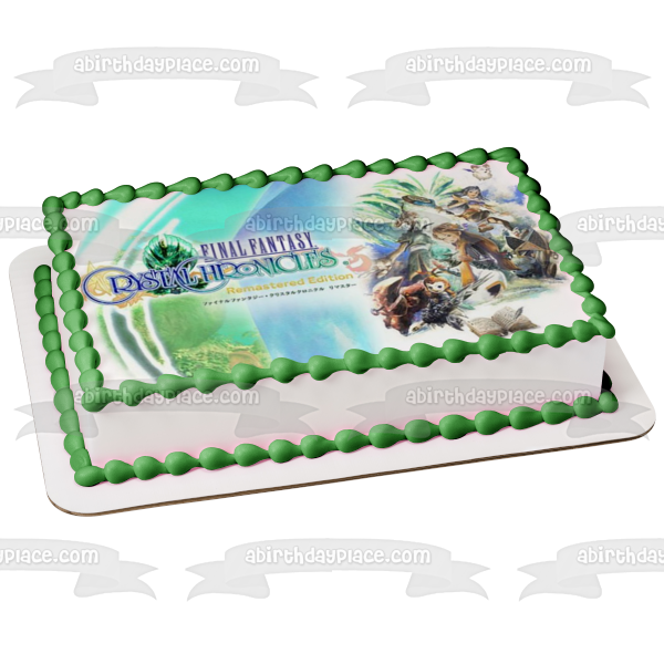 Imagen de decoración comestible para tarta Clavats de Final Fantasy Crystal Chronicles Remastered Edition ABPID51880 