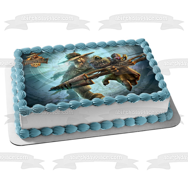 Oddworld: Stranger's Wrath HD el cazarrecompensas imagen comestible para decoración de tarta ABPID51884 