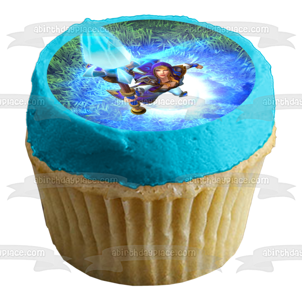 Warcraft 3: Arthas Menethil Reforjado Imagen comestible para decoración de tarta ABPID51893 