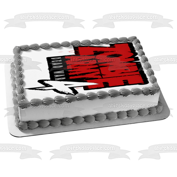 Imagen comestible para decoración de tarta con el logotipo de Zombie Army 4: Dead War ABPID51907 