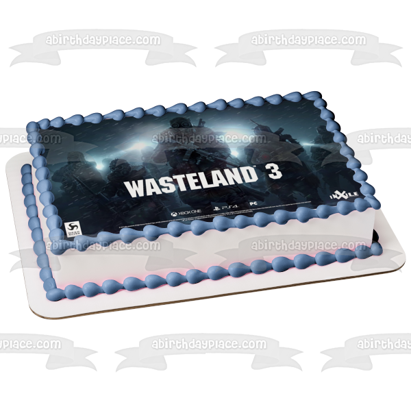 Imagen de decoración comestible para tarta de Wasteland 3 Ranger Squad ABPID51939 