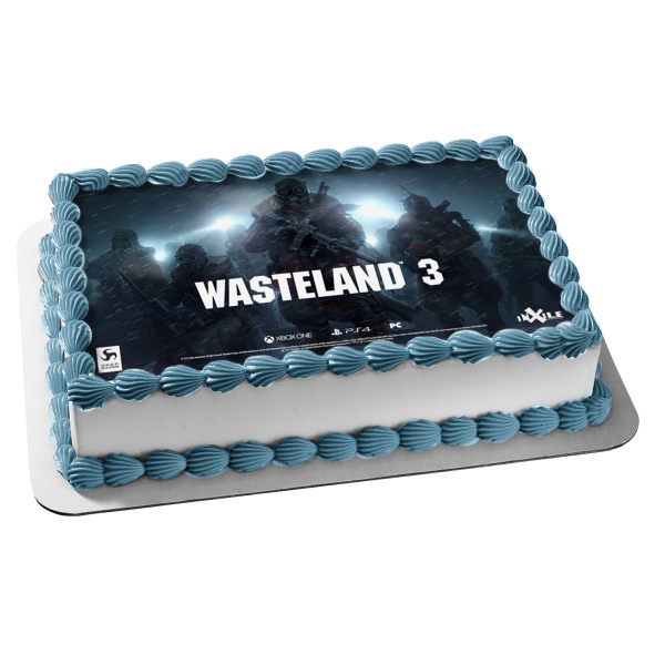 Imagen de decoración comestible para tarta de Wasteland 3 Ranger Squad ABPID51939 