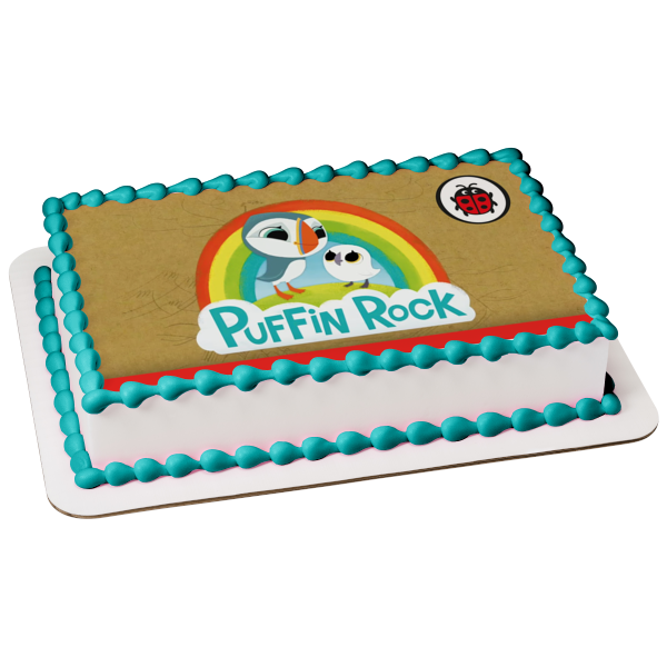 Imagen comestible para decoración de tarta de Puffin Rock Oona Baba ABPID52029 