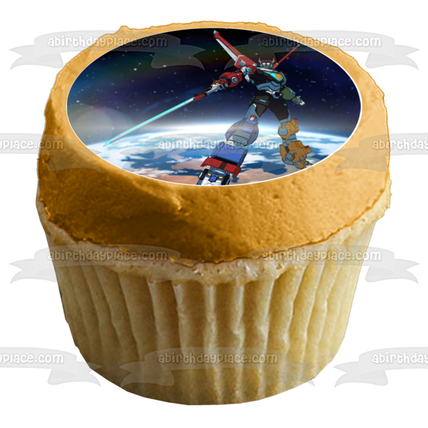 Voltron: Defensor legendario Mundo Paladines de Voltron Imagen comestible para decoración de tarta ABPID52216 