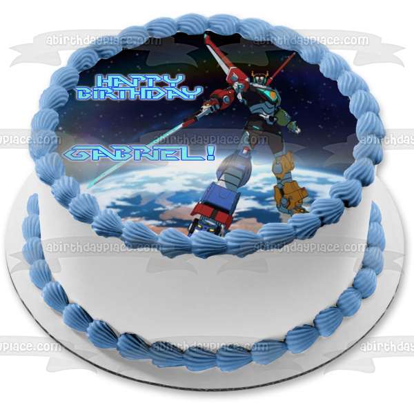 Voltron: Legendary Defender World Paladins of Voltron Edible Cake Topper Image ABPID52216