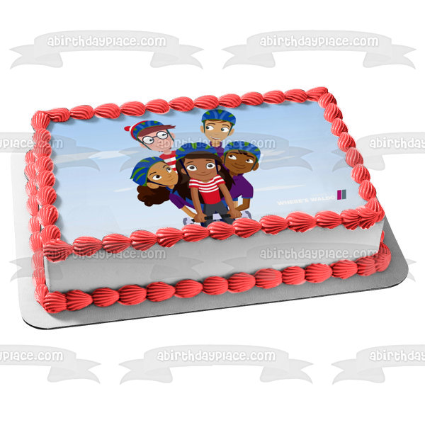 ¿Dónde está Waldo Wenda? Imagen comestible para decoración de tarta ABPID52121 