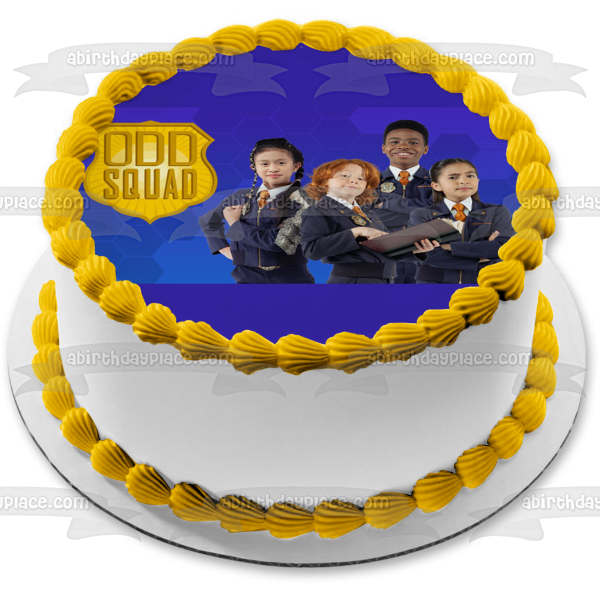 Odd Squad Agente Orla Agente Oswald Agente Omar Imagen comestible para tarta ABPID52124 