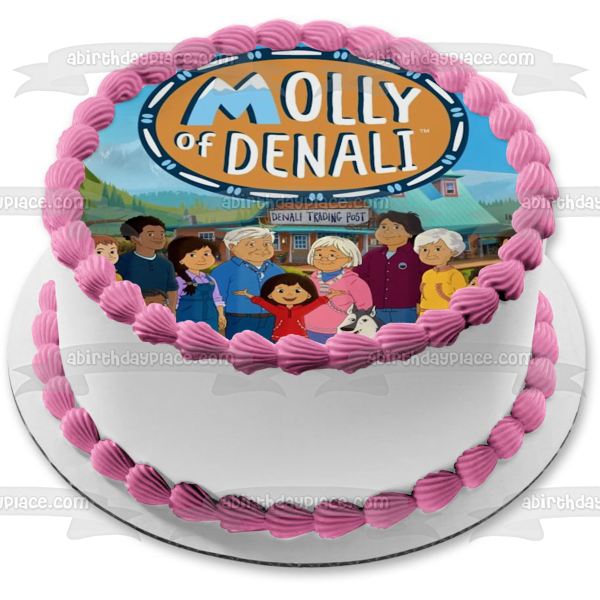 Molly of Denali Tooey Layla Walter Nethan Suki Trini Edible Cake Topper Image ABPID52168