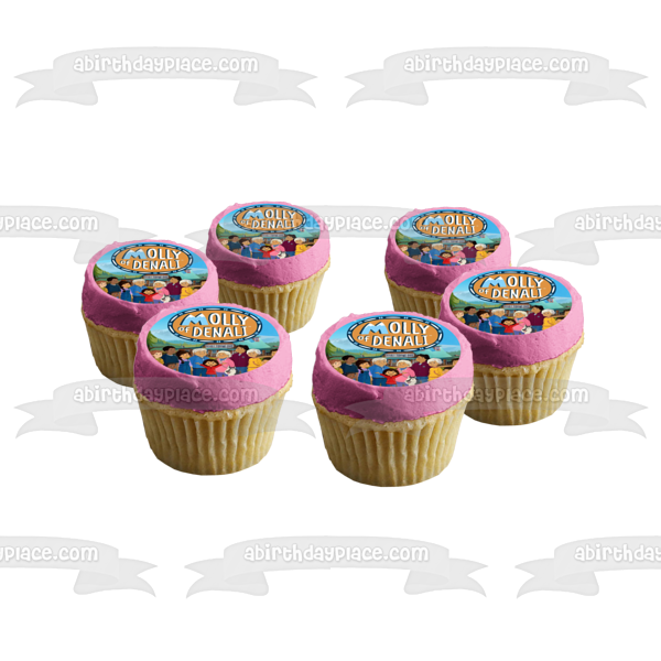 Molly of Denali Tooey Layla Walter Nethan Suki Trini Edible Cake Topper Image ABPID52168