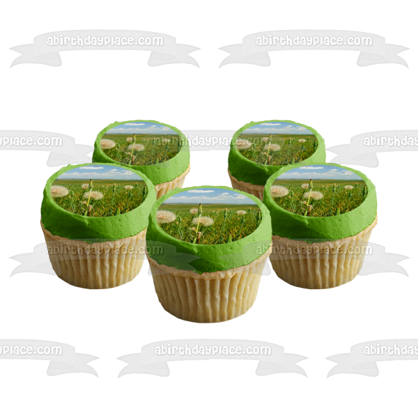 Imagen comestible para decoración de tarta con diente de león Praire ABPID52607 