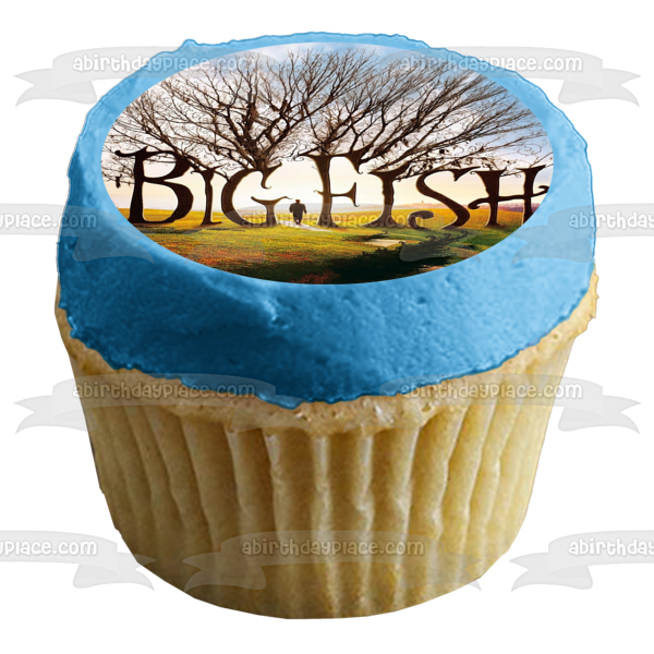 Póster de la película Big Fish, decoración comestible para tarta, imagen ABPID52957 