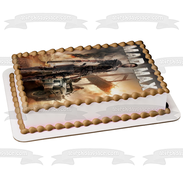 Póster del videojuego Mad Max Imagen comestible para decoración de tarta ABPID52840 