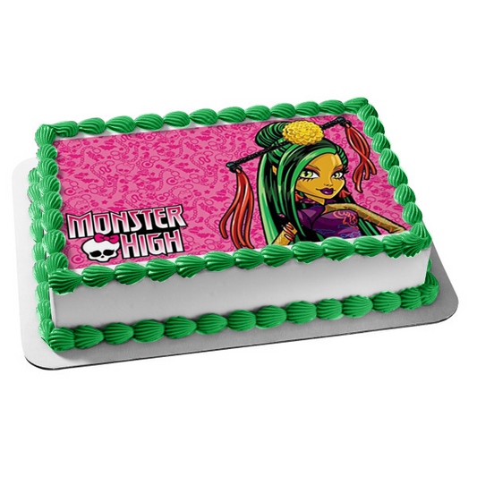 Adorno comestible largo para tarta Monster High Jinafire Imagen ABPID52849 