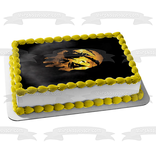 Imagen comestible para decoración de tarta con el logotipo de Sea of ​​Thieves Pirate Skull Gaming ABPID53016 