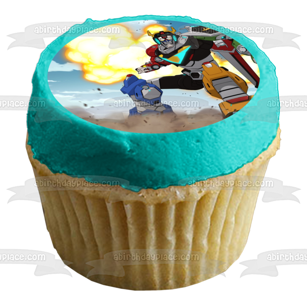 Voltron Legendary Defender Lions Paladins Serie animada Imagen comestible para decoración de tarta ABPID53024 