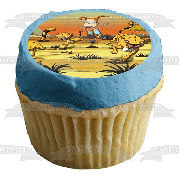 The Wild Thornberrys Eliza Cheetah Nickelodeon Animated TV Show Cartoon Edible Cake Topper Image ABPID53252