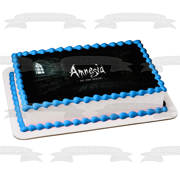 Amnesia: The Dark Descent Horror Puzzle Videojuego Póster comestible para tarta Imagen ABPID53385 