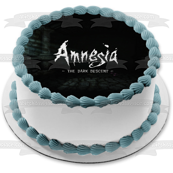 Amnesia: The Dark Descent Horror Puzzle Videojuego Póster comestible para tarta Imagen ABPID53385 