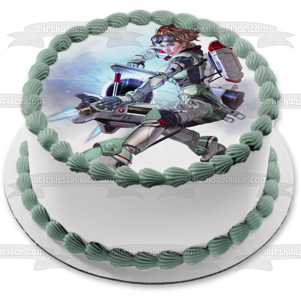 Apex Legends Horizon Edible Cake Topper Image ABPID53441