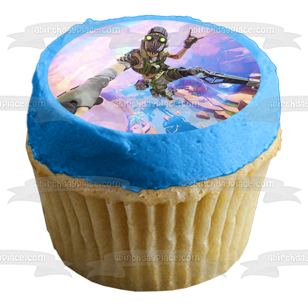 Imagen comestible para decoración de tarta de Apex Legends Octane ABPID53461 