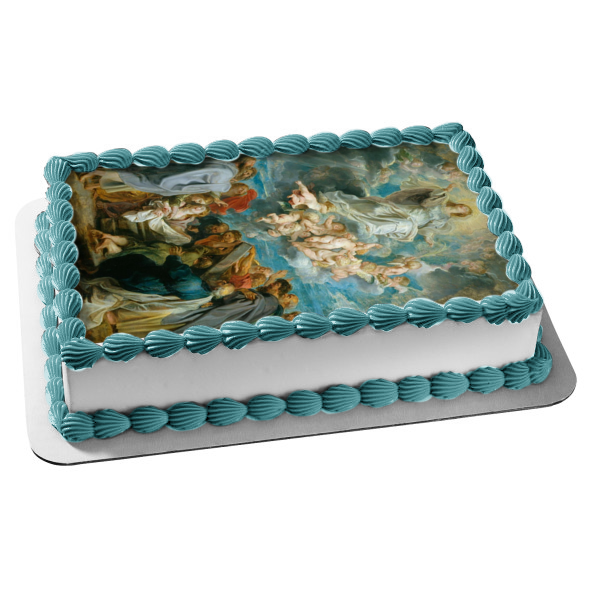 Assumption of Mary Edible Cake Topper Image ABPID54167