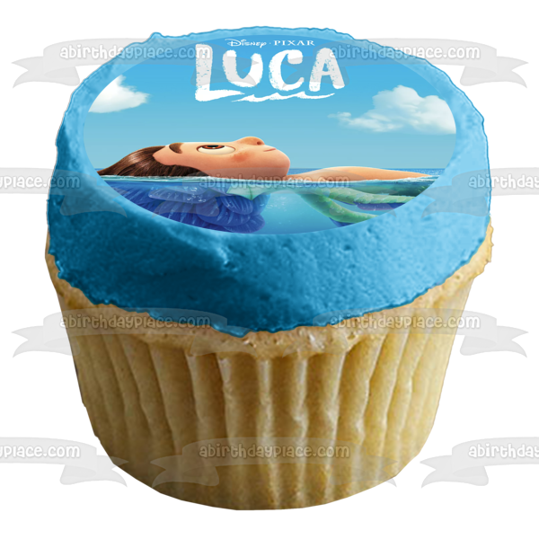 Imagen comestible para decoración de tarta de Luca Disney Pixar ABPID54121 