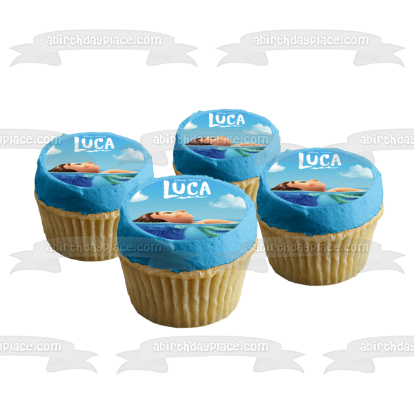 Imagen comestible para decoración de tarta de Luca Disney Pixar ABPID54121 