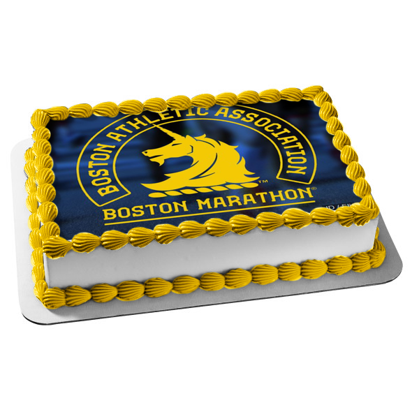 Custom Made Marathon Runner Athlete Theme Birthday Cake Topper