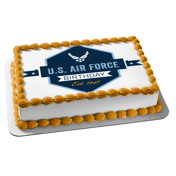 Custom Air Force Emblem Cake Topper. United States Air Force Custom Cake  Topper. USAF - Etsy