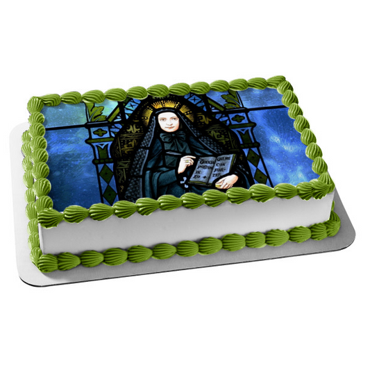 Frances Xavier Cabrini Day Edible Cake Topper Image ABPID54256