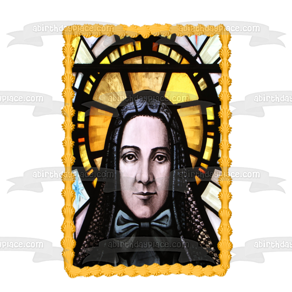 Imagen comestible para decoración de tarta del día de Frances Xavier Cabrini ABPID54257 