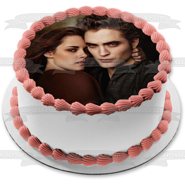 Crepúsculo Bella Edward Emmet Rosalie Carlisle Esme Jasper Alice Decoración comestible para tarta Imagen ABPID54544 