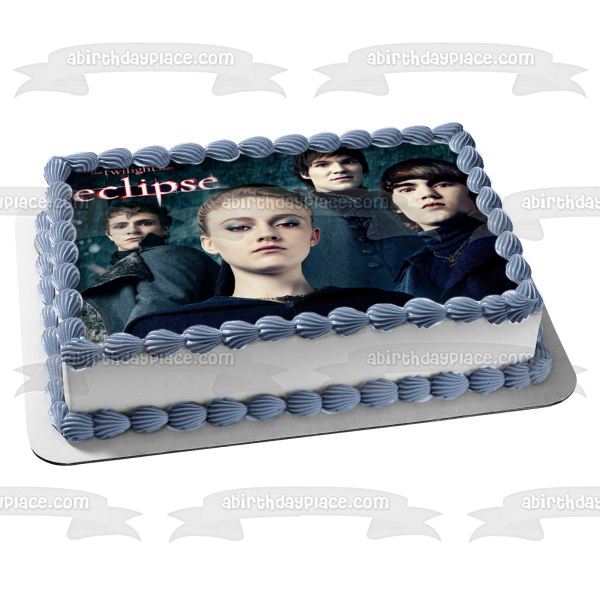 La saga Crepúsculo: Eclipse Jane Alec Imagen comestible para decoración de tarta ABPID54570 