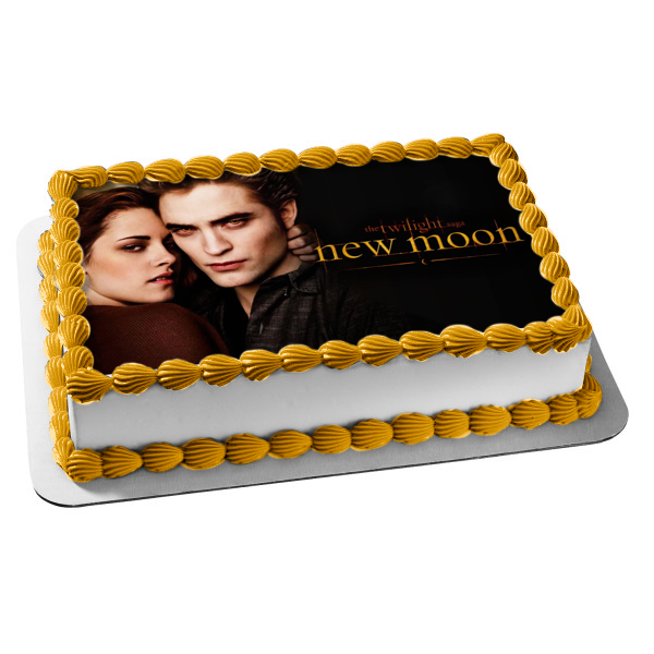 The Twilight Saga: New Moon Bella Edward Edible Cake Topper Image ABPID54549