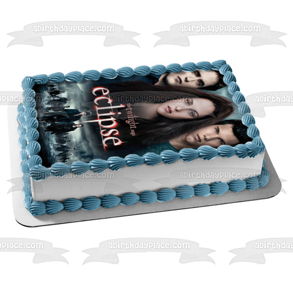 The Twilight Saga: Eclipse Bella Edward Jacob Emmet Edible Cake Topper Image ABPID54573