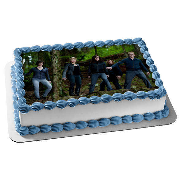 The Twilight Saga: Eclipse Carlisle Esme Alice Rosalie Jasper Edible Cake Topper Image ABPID54574