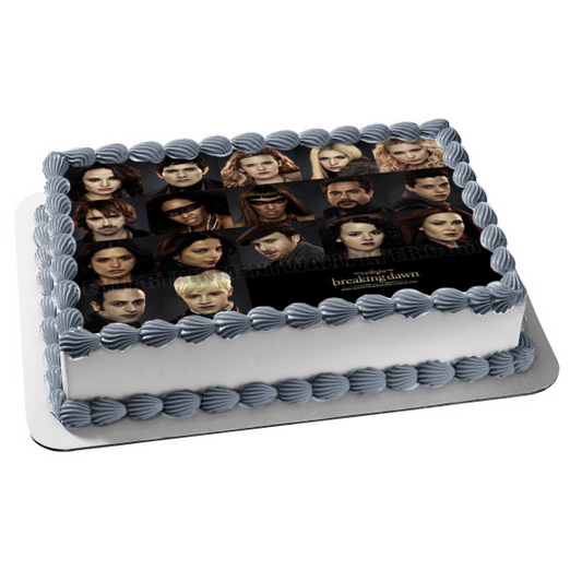 The Twilight Saga: Breaking Dawn Part 2 Victoria Garret Vladimir Edible Cake Topper Image ABPID54588