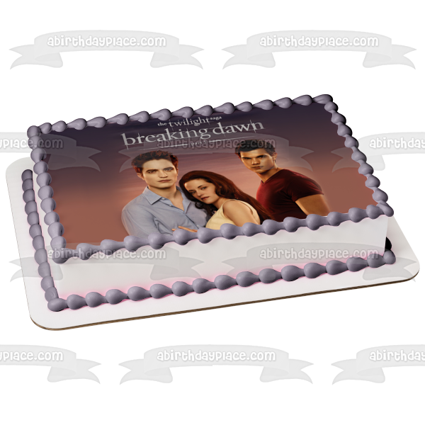 Twilight Breaking Dawn Jacob and Edward Keepsake Cup – Bling Your Cake