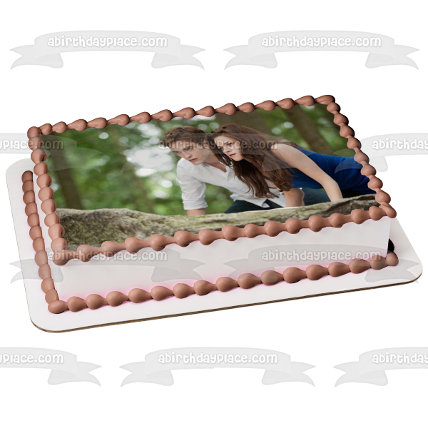 Decoración comestible para tarta de Edward Bella, La saga Crepúsculo: Amanecer, parte 2, imagen ABPID54595 