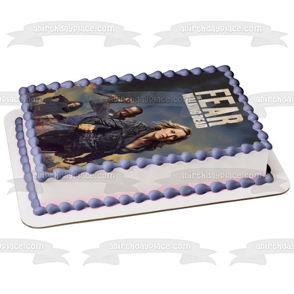 Fear the Walking Dead Morgan Alicia Madison Edible Cake Topper Image ABPID54456