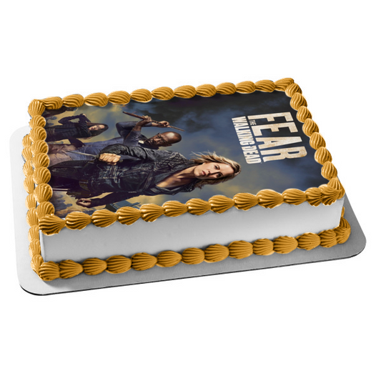 Fear the Walking Dead Morgan Alicia Madison Edible Cake Topper Image ABPID54456