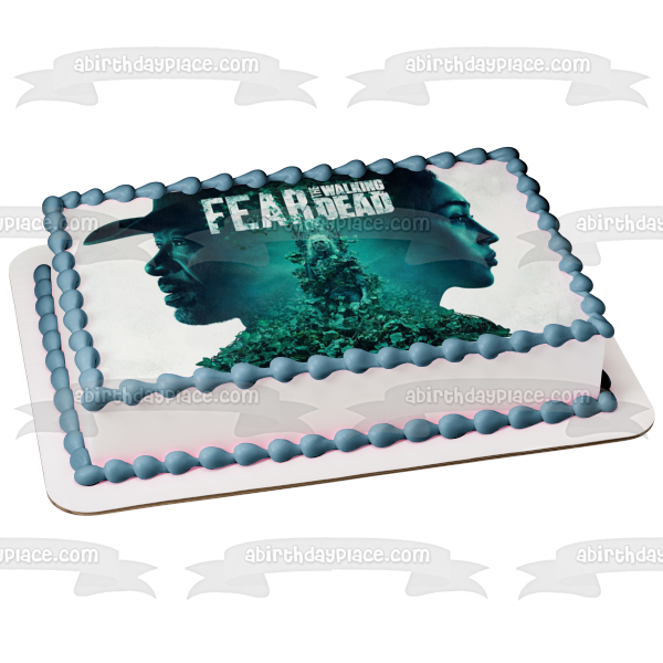 Fear the Walking Dead Alicia Morgan Zombie Edible Cake Topper Image ABPID54457