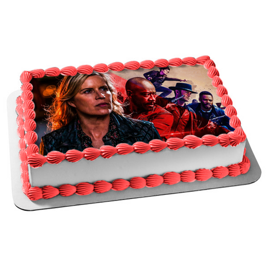 Fear the Walking Dead Madison Morgan Victor John Al Edible Cake Topper Image ABPID54460