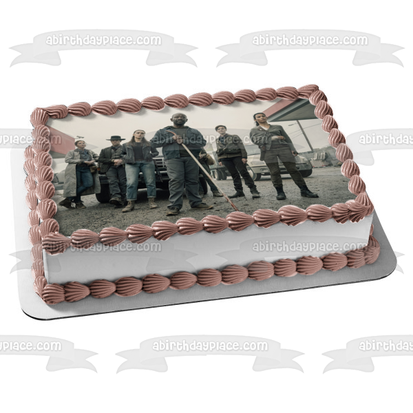 Fear the Walking Dead Morgan Alicia Al John Imagen comestible para decoración de tarta ABPID54462 